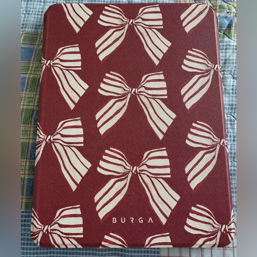 Red and White IPad  Case
